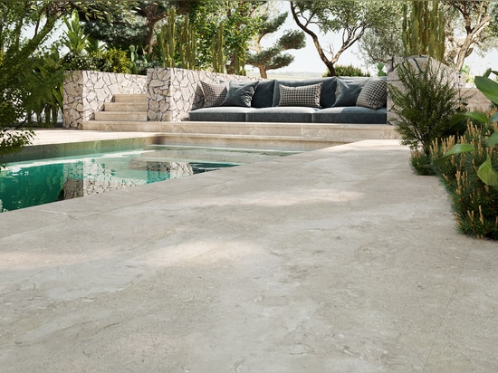 Design and functionality: the widest range of special solutions in extruded ceramics for private pools