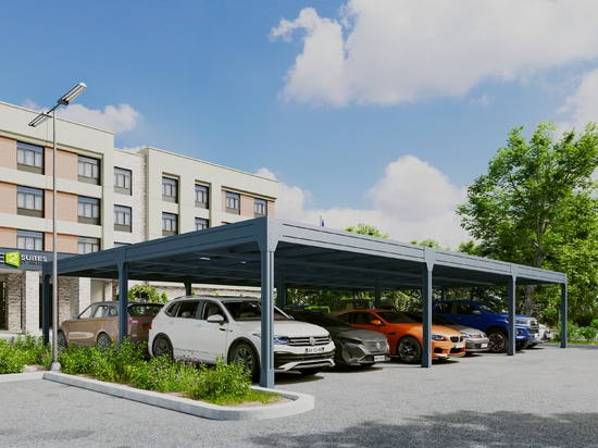 The tertiary solar carport