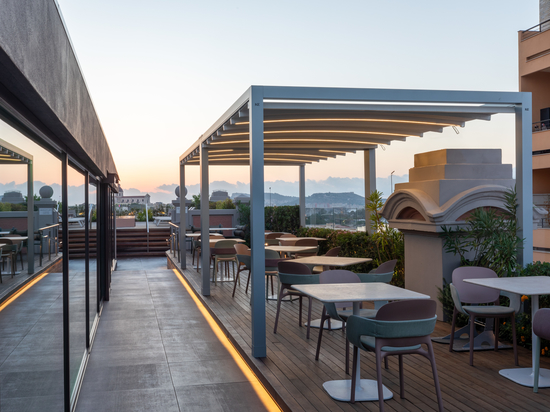 KE’s Tailor-Made Project for the 5-Star Rooftop Experience at Palazzo Tirso in the Heart of Cagliari