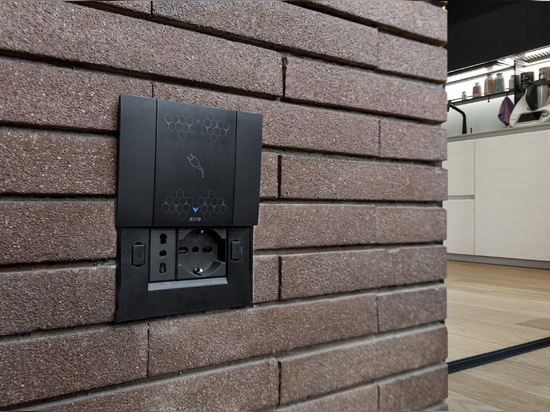 AVE technologies in a modern apartment in Rome