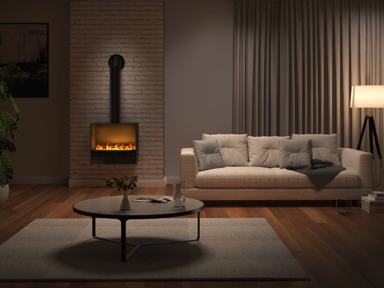 Sogno fireplace in an interior
