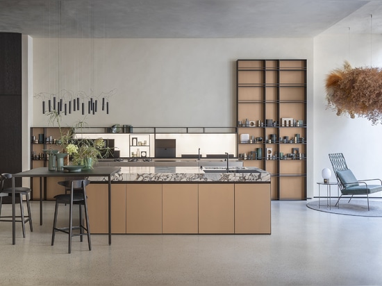 The new kitchens by Euromobil: Matter, Light and Transparencies