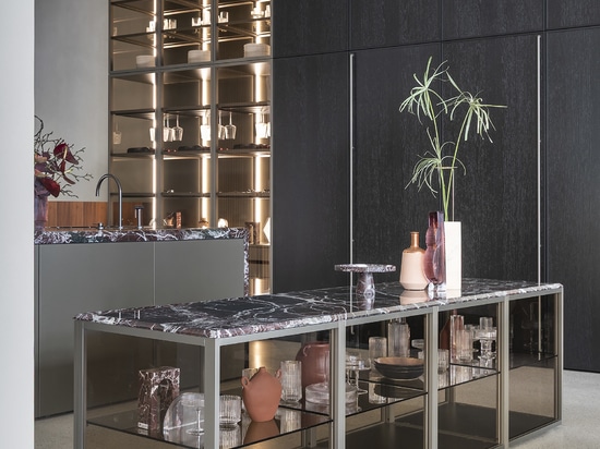 The new kitchens by Euromobil: Matter, Light and Transparencies
