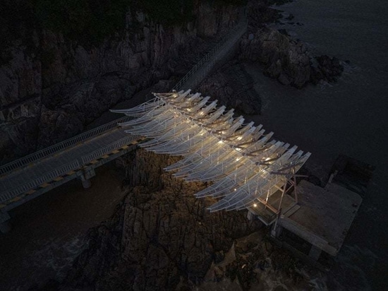 A Kinetic Seaside Pavilion Brings Life Back to a Chinese Island