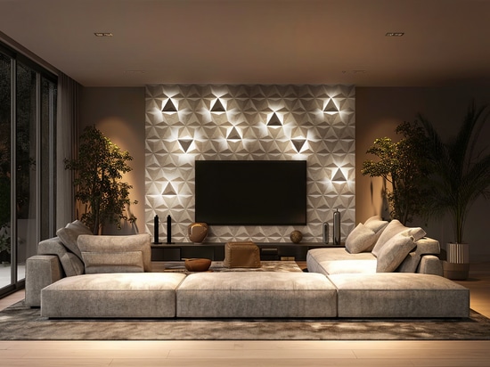 A new way to blend natural materials with modern lighting