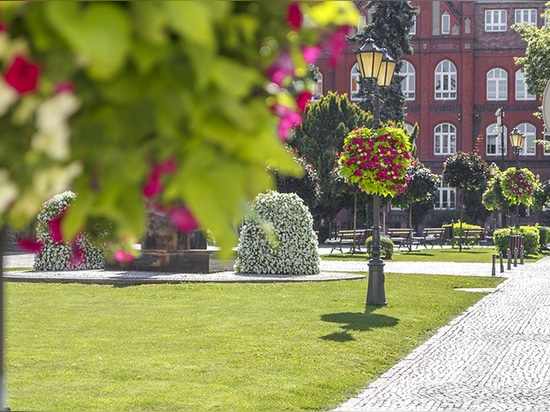 Lamp Post Planters: Blooming Above the Streets