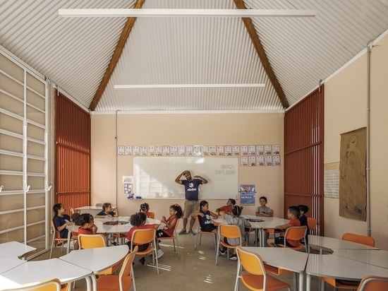 inside the classrooms