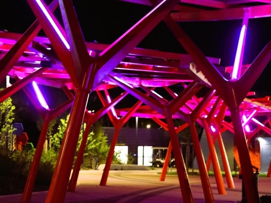 ACTiLED lights the new Futuroscope entrance