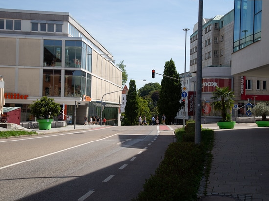 Color-Coded Urban Design: How Kempten Uses Planters to Shape Public Space
