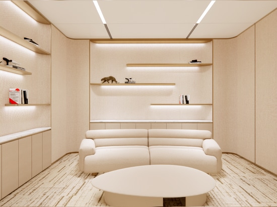 ATY acoustic wall panel was applied in Cartier offices in Beijing and Shanghai