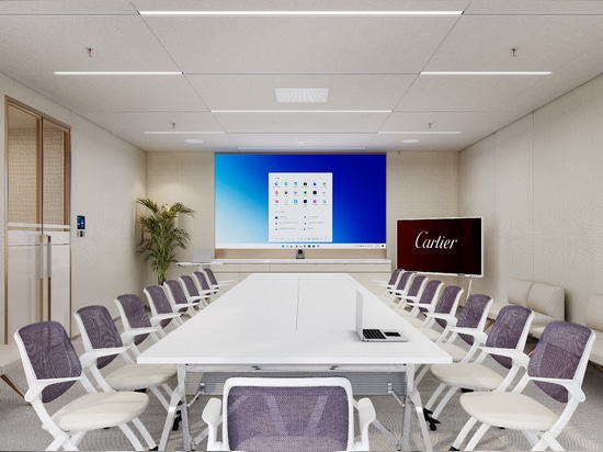 ATY acoustic wall panel was applied in Cartier offices in Beijing and Shanghai