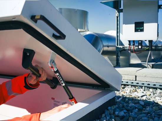 DL Series Roof Hatches with Access Ladder – Buurtschap te Veld, Eindhoven