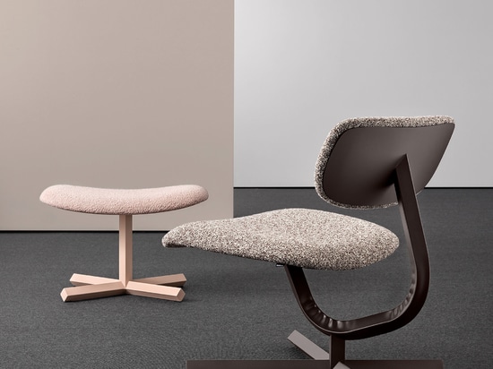 Typo Lounge chair & Ottoman