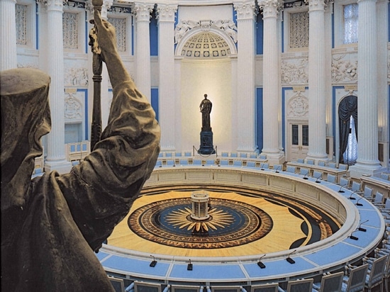 The restoration of the Kremlin floor