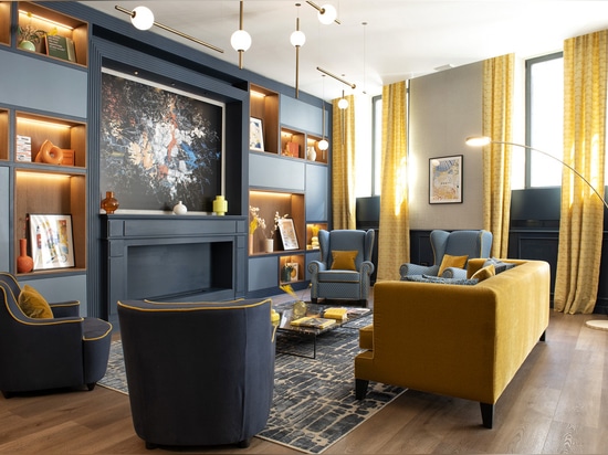 The Nemi Hotel in Milan has a stylish electrical system with AVE solutions