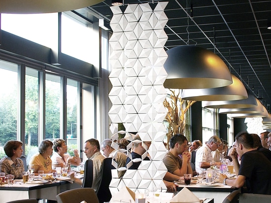 Fantastic looking restaurant divider