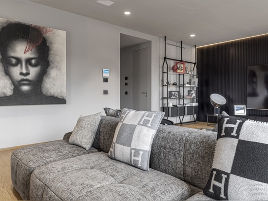 AVE smart technology and design for a contemporary apartment