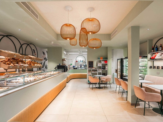 Bar and pastry furnishings IFI Spiga d’Oro project