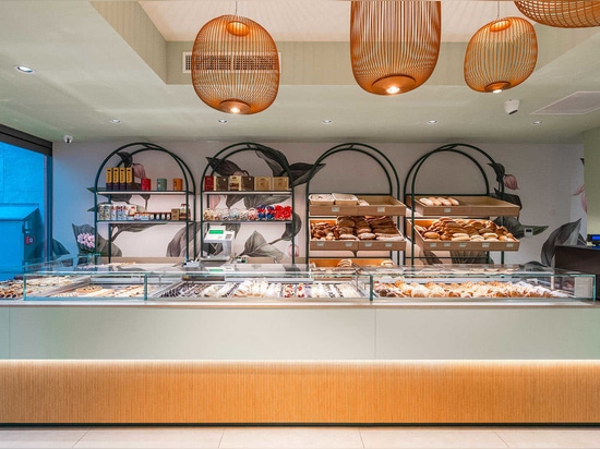 Custom bar counters IFI Spiga d’Oro project