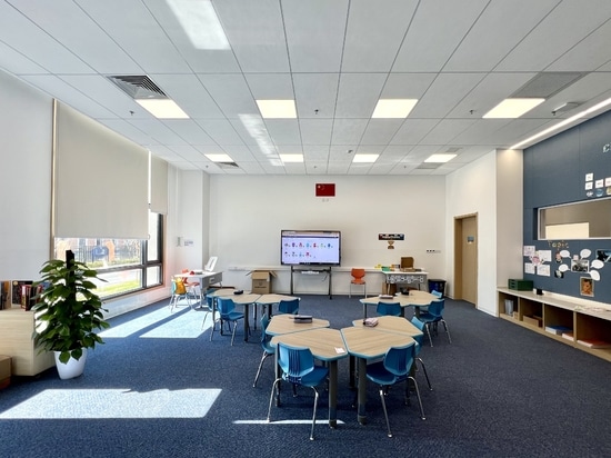 Acoustic ceiling in classrooms