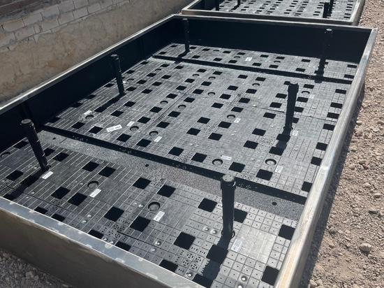 Boxmeer – Town Hall Square with 8.3 m³ Water Storage in the planters