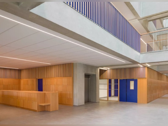 LED light strips in false ceiling
