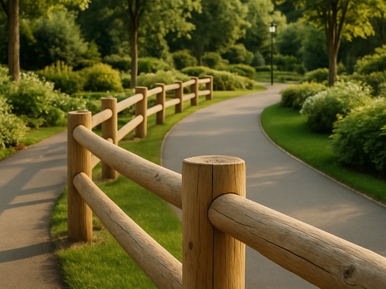 Development of green and urban spaces in logs