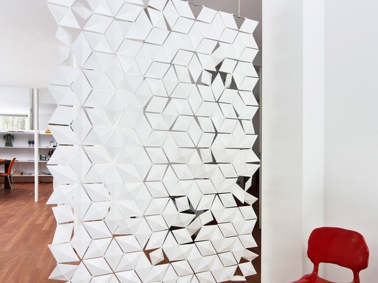The most stylish hanging room divider screen is here