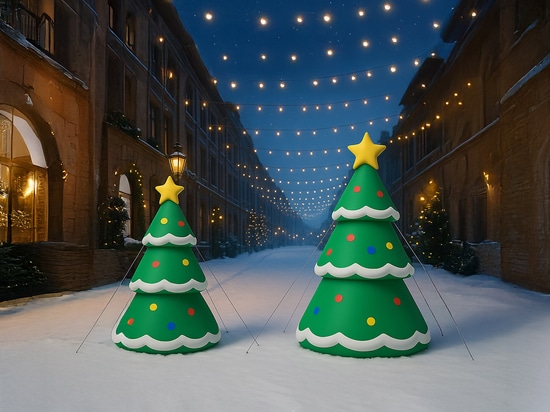 Decorations for Christmas: XXL inflatable figures