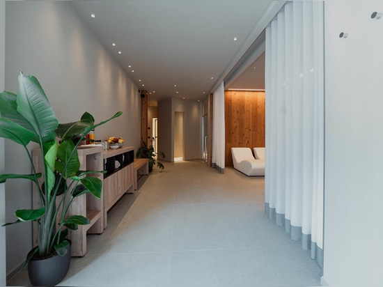 Spa and wellness area photo copyright Mostesi Dolomites Spa Hotel