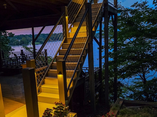 Transform your outdoor space with Banker Wire’s welded wire mesh railing. This sleek, weather-resistant design is perfect for DIY homeowners seeking modern style and lasting durability.