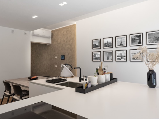 AVE technology enhances an Italian villa through home automation and touch switches