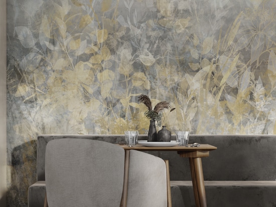 Floral porcelain stoneware wall tiles