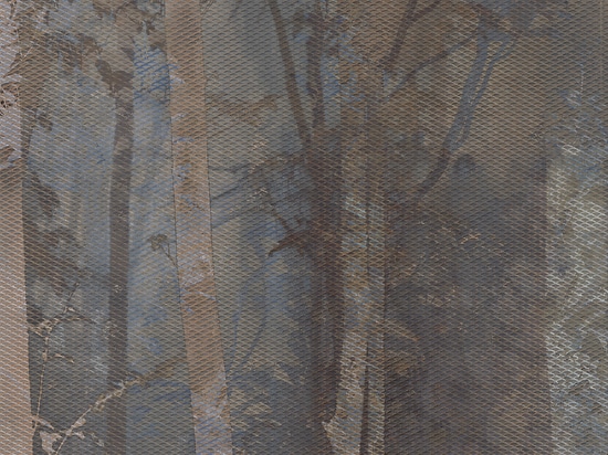 Floral porcelain stoneware wall tiles