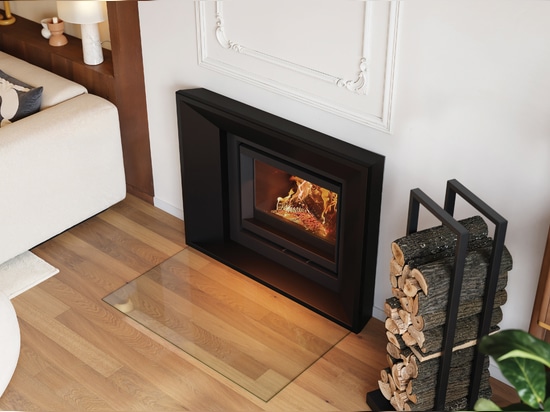 Steel Fireplace for s6-in — A Decorative Frame that Shapes Space