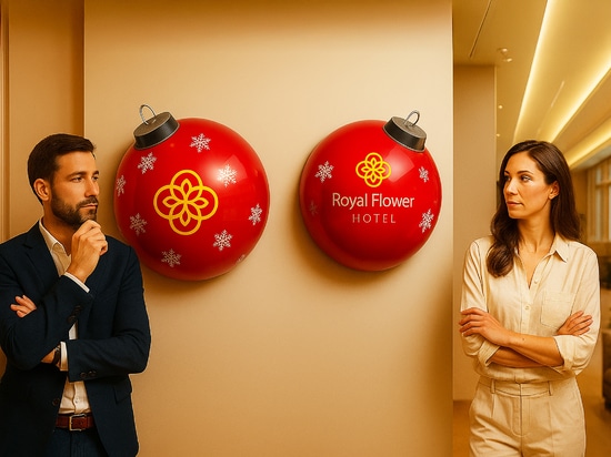XXL baubles in urban spaces: an original decoration that delights
