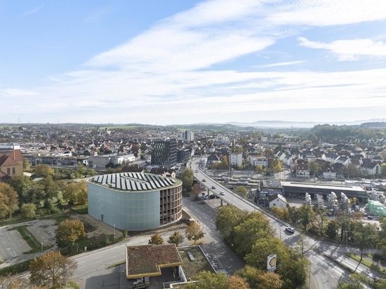 Wooden multi-storey car park Wendlingen