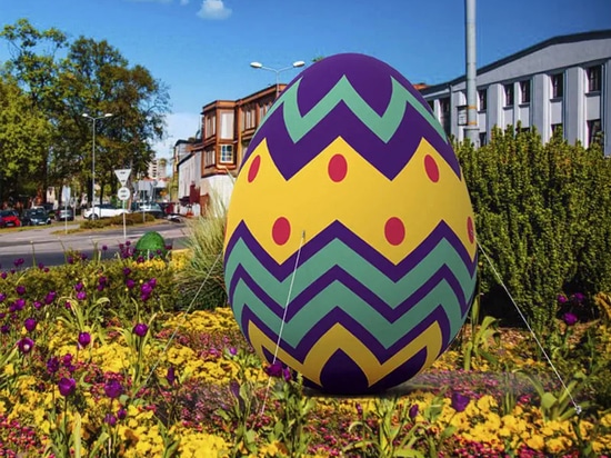 Easter trends in urban spaces: shaping spring arrangements