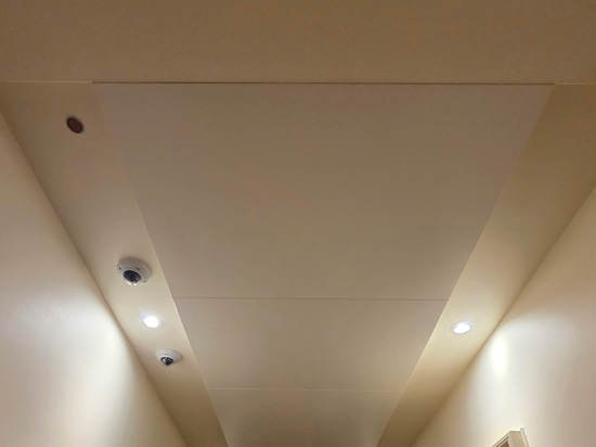 Metal panels for corridors