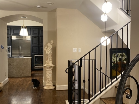 Custom Chandelier – Completed Installation