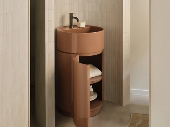 Tiberino N by Ceramica Cielo: substance and function in the new freestanding washbasin