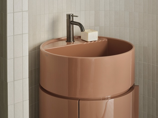 Tiberino N by Ceramica Cielo: substance and function in the new freestanding washbasin