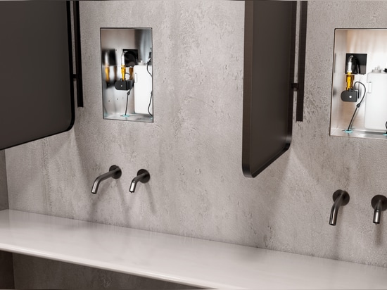 Duten T535 Concealed Soap-Water Module, with A880 Mirror