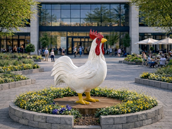 Easter figures as urban spring statements