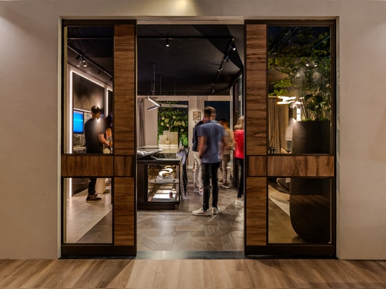 Wonderwall Studios and De Rooy: a powerful fusion of wood and steel
