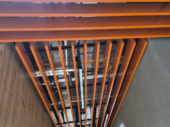 Atena Linear Baffle for Brno Railway Station