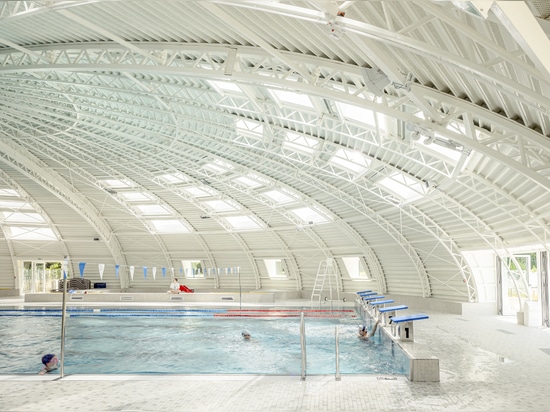 The renovation of the Aldebert Bellier Tournesol swimming pool: an icon of 1970s France