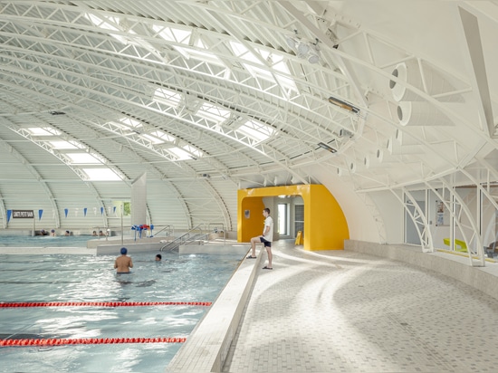 The renovation of the Aldebert Bellier Tournesol swimming pool: an icon of 1970s France