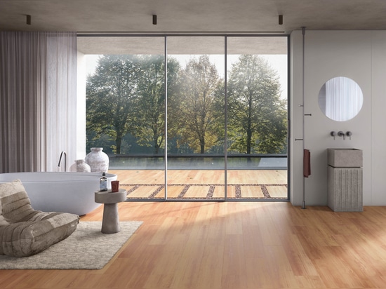 A journey through Japandi style with Casalgrande Padana porcelain tile collections