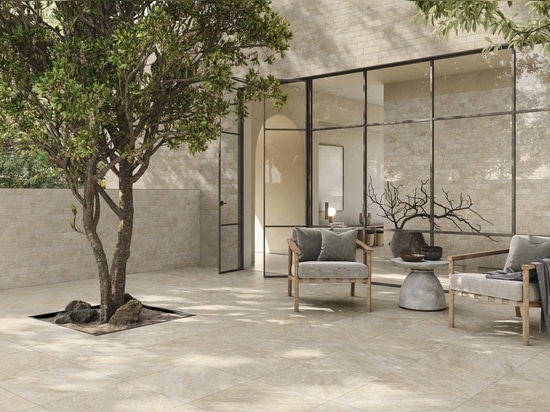 A journey through Japandi style with Casalgrande Padana porcelain tile collections